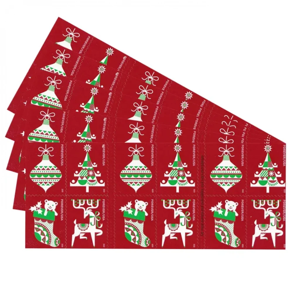 (2020) USPS Holiday Delights Forever Stamps