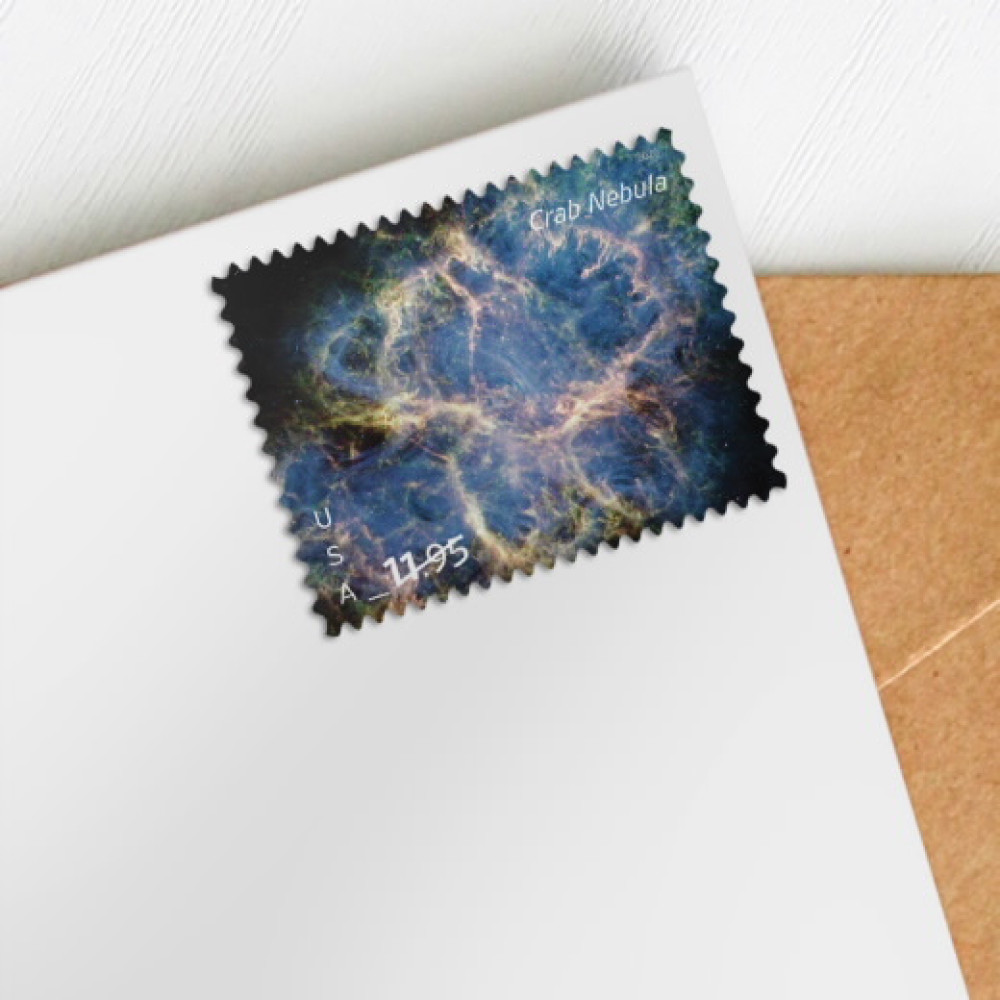 (2026) Crab Nebula Priority Mail Stamps, Sheet of 4